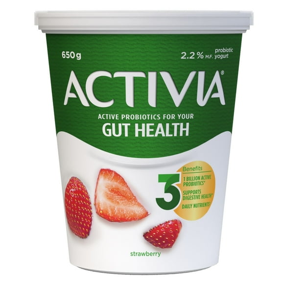 Activia Probiotic Yogurt, Strawberry, 650 g