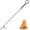 316 Stainless Steel, variant on CKLT 40in Fire Poker for Fire Pit, Twisted Rope Design Fireplace Poker Heavy Duty Fire Pit Poker for Outdoor and Indoor