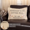 thumbnail image 3 of VHC Brands Ashmont Throw Pillow, 100% Cotton Decorative Farmhouse Accent for Couch, 3 of 7