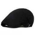 thumbnail image 2 of Zhaomeidaxi Mens Beret Flat Newsboy Hat Adjustable Irish Cabbie Gatsby Cap Breathable Driving Hunting Hat, 2 of 2