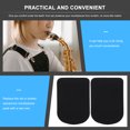 thumbnail image 3 of Miangastore 4 Feuilles de Coussinets de Saxophone Accessoires d'Instruments de Musique en Silicone, 3 of 8