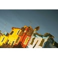 thumbnail image 2 of Aledanda 24x17 Black Ornate Wood Framed with Double Matting Museum Art Print Titled - Reflections of Burano XI, 2 of 4