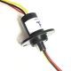 thumbnail image 2 of Taidacent 3 cables 4 cables 5A 10A 15A 30A Anillo colector eléctrico Anillo colector Junta de contacto eléctrico rotatorio Conector giratorio Conmutador (3 cables 15A Diámetro 22 mm), 2 of 5