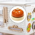 thumbnail image 2 of fastboy Sensory Busy Boards Accessories Bell Developmental Indoor Play Game Orange, 2 of 9
