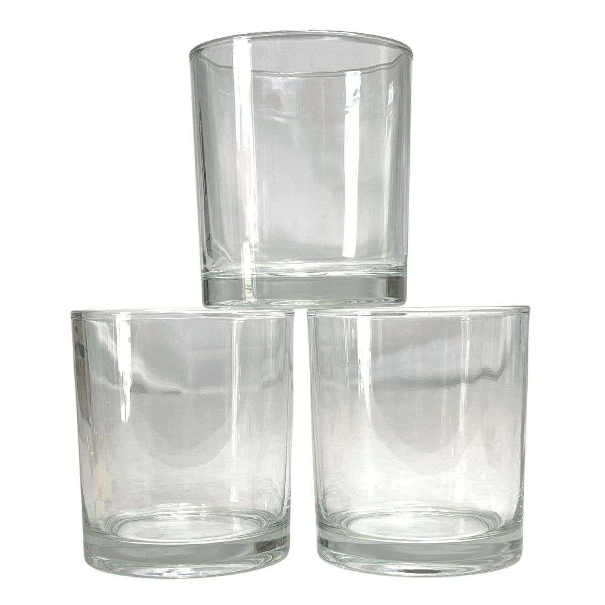14 oz. Havana Clear Empty Candle making Jar candle vessels for DIY candle-making projects (Box of 36)
