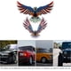 thumbnail image 3 of JM 4 Uds. Calcomanías reflectantes de águila calva para coche, pegatina de bandera americana para coche, pegatinas decorativas gráficas, calcomanías para coches, vehículos JM, 3 of 5