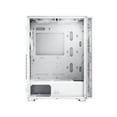 thumbnail image 3 of Montech X3 Mesh 6pcs, 3 x 140mm& 3 x 120mm Fixed RGB Lighting Fans (Pre-Installed) ATX Mid-Tower PC Gaming Case, USB3.0, Door Open Tempered Glass Side Panel, High Airflow, White, 3 of 7