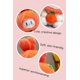 thumbnail image 3 of Tomato Plush Toy - Fluffy Stuffed Animal Plush Toy - Cartoon Character Plush Decoration - Vegetable and Fruit Animals for Girls/Boys - 10 inches, 3 of 4