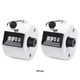 thumbnail image 3 of Eigraketly 2 pack/lote Tally con materiales manuales para un conteo claro y preciso Número de conteo Manual Medidores de medidas dimensionales Blanco, 3 of 6