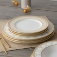 thumbnail image 7 of Noritake Trefolio Gold Set of 4 Dinner Plates, 7 of 7