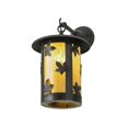 thumbnail image 4 of Meyda 90965 10 in. Fulton Maple Leaf Hanging Wall Sconce, Bai Craftsman, 4 of 6