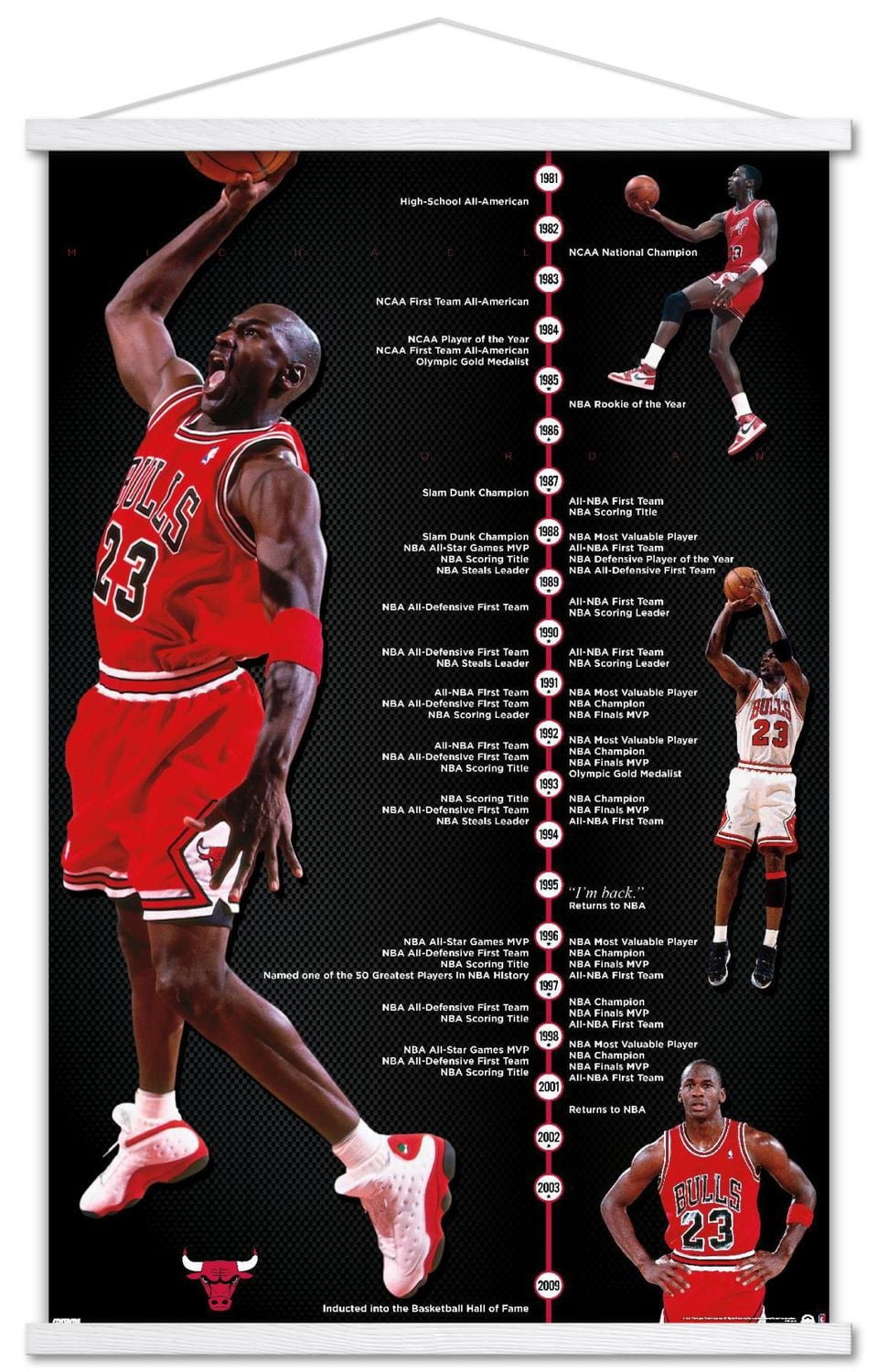 Michael Jordan - Timeline Wall Poster