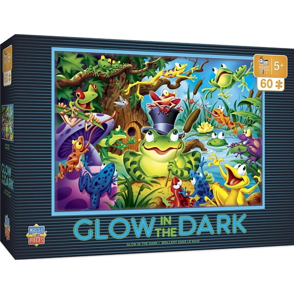 Abracadabra 60 Piece Glow In The Dark Jigsaw Puzzle