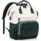 thumbnail image 1 of Laptop Backpack for Women, 15.6 Inch Work Business Backpacks Purse with USB Port, Large Capacity Nurse Bag College Bookbag for School, Waterproof Casual Daypack for Travel, 1 of 5