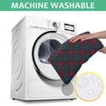 thumbnail image 3 of Green and Red Christmas Plaid Pattern Rectangle Tablecloth 60"x120",Waterproof Polyester Rectangle Table Cloth, Wipeable Spillproof Polyester Tablecloth for Dining, Camping, Indoor and Outdoor, 3 of 6