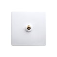 thumbnail image 1 of Methold Interruptor de palanca de enchufe de pared, Control de palanca, blanco antiguo, latón para el hogar, Panel de luz, accesorios, convertidor de Electrónica miscelánea Blanco uno, 1 of 6