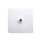 thumbnail image 1 of Seitruly Interruptor de pared, palanca de enchufe, Control de palanca, mejora blanca, Panel de luz de latón antiguo para el hogar, conector de suministro Electrónica miscelánea Blanco uno, 1 of 6