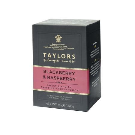 - (3 Pack) Taylors of Harrogate Blackberry & Raspberry Tea, 20 Tea Bags