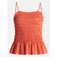 thumbnail image 6 of Time and Tru Women's Smocked Tank Top, Sizes XS-XXXL, 6 of 6