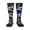 3 Black, variant on Thin Blue Line Arizona Flag Knee High Socks for Women Long Leg Warmers Socks