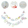thumbnail image 2 of 2 sets Banner de cumpleaños Unicornio Colgando Banner Decoración de la fiesta de cumpleaños Banners, 2 of 4