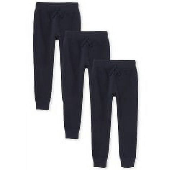 The Children's Place Boys Fleece Jogger, 3-Pack, Sizes 4-20