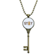 thumbnail image 1 of Espera. Llavero Collar Colgante Bandeja Cadena Embellecida Unbranded M, 1 of 3
