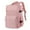 Pink, variant on Travel Backpack Carry On For Man Black Gym Backpack With Laptop Compartment Teacher Personal Item Rucksack For Air Travel And Daily Use