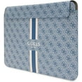 thumbnail image 2 of Guess 4G Printed Stripes Laptop Sleeve for 16" MacBook Blue - GUCS16P4RPSB, 2 of 4