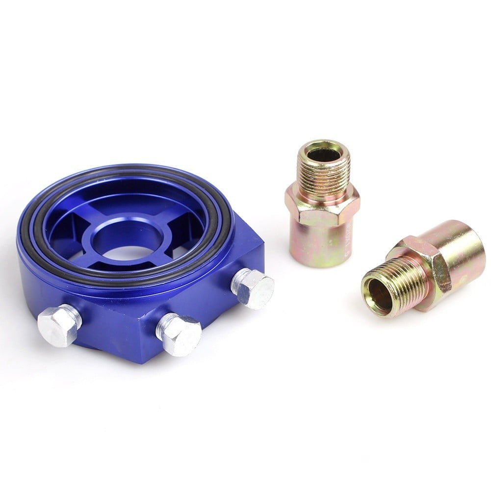 Versatile Oil Filter Sandwich Plate Adapter With Oil Pressure Temperature Sensor