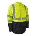 thumbnail image 1 of Radians SJ03-3SGR Type R Class 3 Ripstop Quilted Wind Shirt, Medium, Green, 1 of 4
