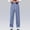Blue, variant on Ovbmpzd Stretchy Womens Pants High Waist Carpenter Comfort Waist Casual Regular Jeans Women'S Jeans,M