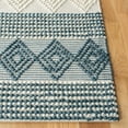 thumbnail image 5 of SAFAVIEH Natura Carly Geometric Area Rug, Dark Green/Ivory, 6' x 9', 5 of 8