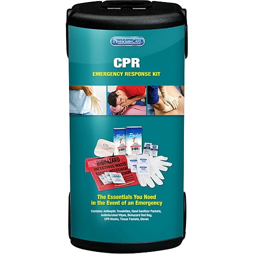 Physicians Care Emergency CPR First Aid Kit - Walmart.com