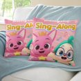 thumbnail image 3 of PINKFONG Fundas de almohada de terciopelo con tema, regalos de funda de almohada, decoración para el hogar, cojín de lanzar, regalo de cumpleaños para fans y parejas. 40cm x 40cm., 3 of 6