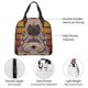 thumbnail image 4 of Disketp Pug dog Yoga Bolsa Térmica para Almuerzo para Hombre y Mujer, Ideal para Trabajo, Senderismo y Picnic, 4 of 8