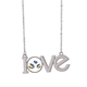 thumbnail image 1 of Aceite de almendra Collar de amor colgante joyería de encanto, 1 of 3