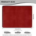 thumbnail image 7 of HUISEFOR Solid Red Car Trunk Mat 29" x 39", Universal Cargo Liner Scratchproof, Easy to Clean Fits Most Cars and SUVs, 7 of 7