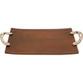 thumbnail image 4 of Wooden Party Platter Tray Perfect for Breakfast, Appetizers, Coffee, Bar, and Food Display - 18x10x1 Inches, 4 of 7