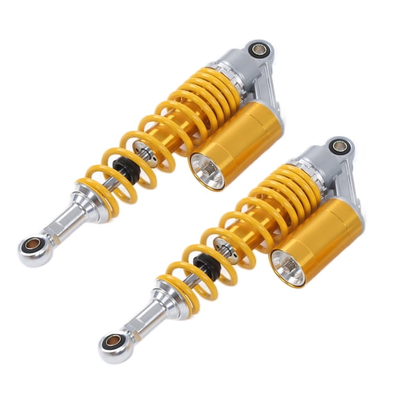 Shock Absorber Rear Suspension Spring Universal High Performance Durable Heavy Duty for ATV SUV Motorbike Scooter Go Kart Made of Aluminum Alloy 340mm