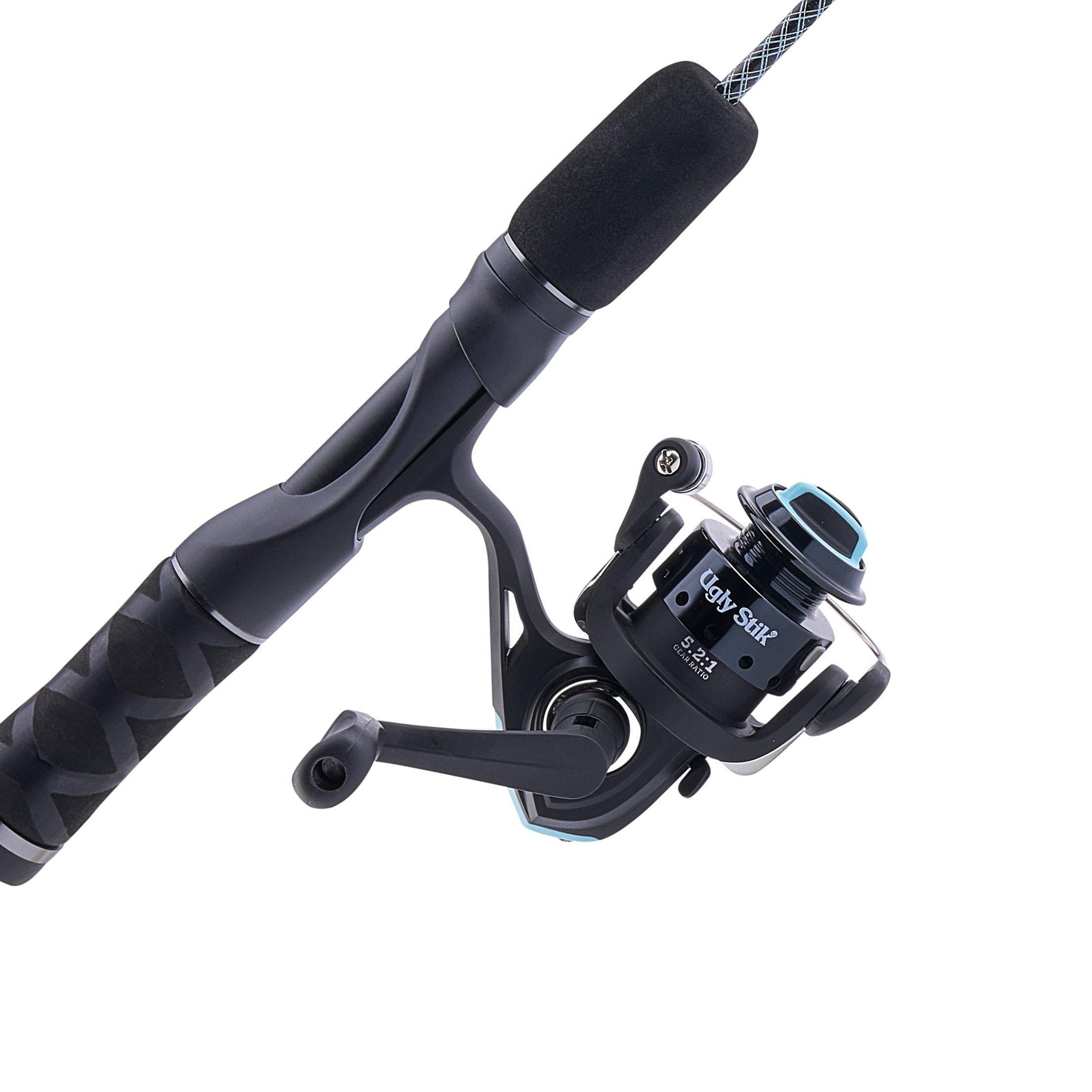 Ugly Stik GX2&nbsp;Ice Spinning Fishing Combo, 28" Medium Rod, 2000 Size Reel