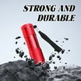 thumbnail image 2 of HIBIBUD 3.5" Mini UV Flashlight, Red Small LED Flashlight Battery Powered for Camping, 2 of 7