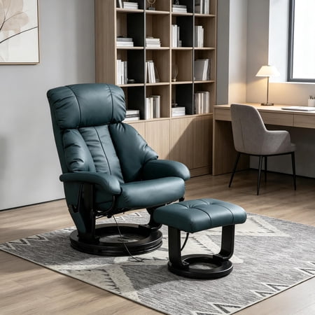 massage chair with ottoman swivel product