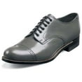 thumbnail image 2 of Original Mens Stacy Adams Biscuit Shoes Steel Gray Soft Leather Madison 00012-10, 2 of 9