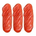 thumbnail image 1 of 3pcs Realistic Artificial Sausage Fake Hot Dog Model Photography Props Mini Roasted Sausage Decor, 1 of 2