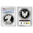 thumbnail image 3 of 2021-W Proof $1 Type 1 American Silver Eagle PCGS PR70DCAM FDOI Flag Label, 3 of 3