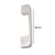 thumbnail image 3 of Tirador de armario moderno Tirador de armario liso para decoración del hogar (plata 96 mm), 3 of 3
