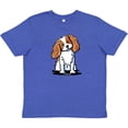thumbnail image 3 of Inktastic KC Cavalier Spaniel Youth T-Shirt, 3 of 5