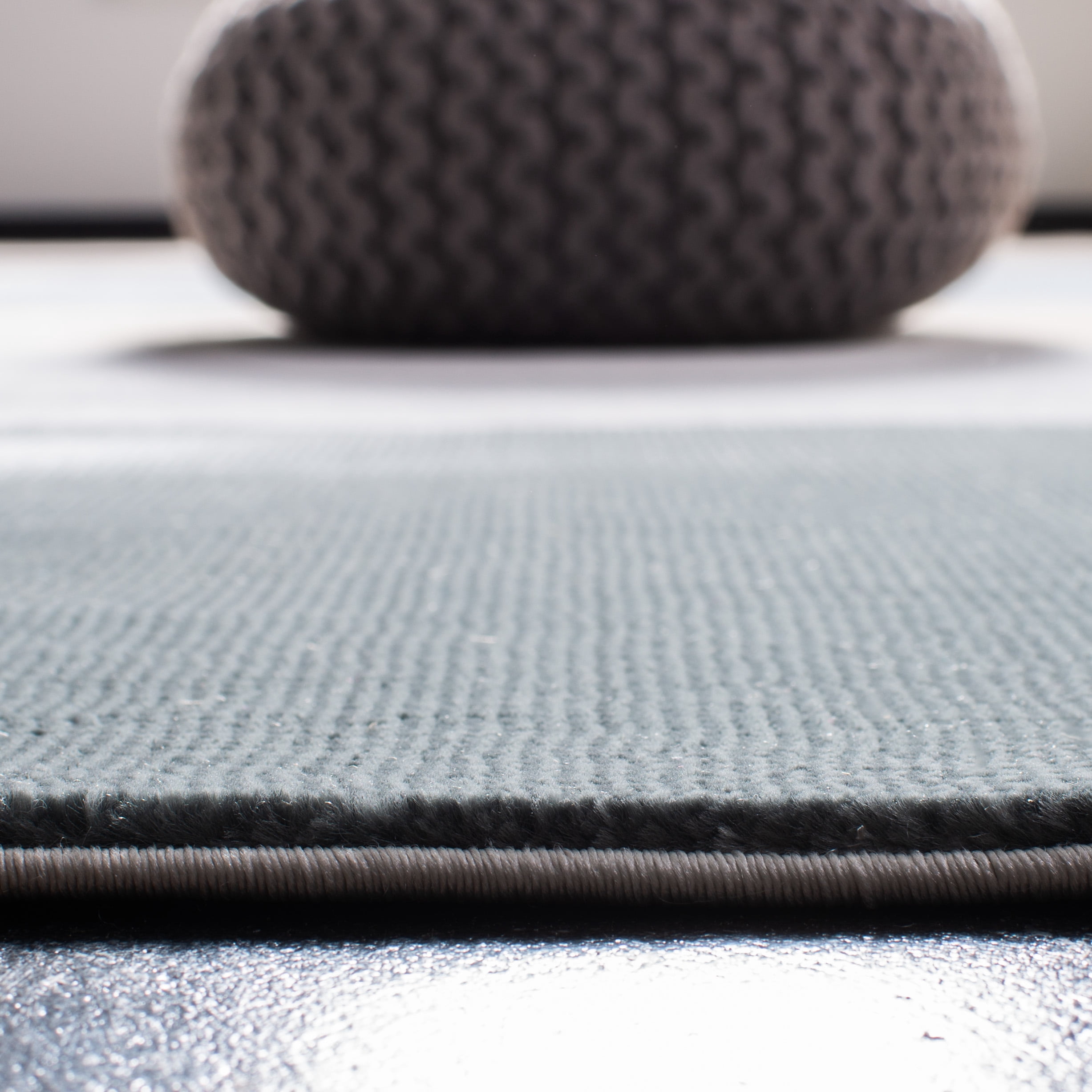 SAFAVIEH Orwell Christabella Striped Runner Rug, Blue/Grey, 2'2" x 5'