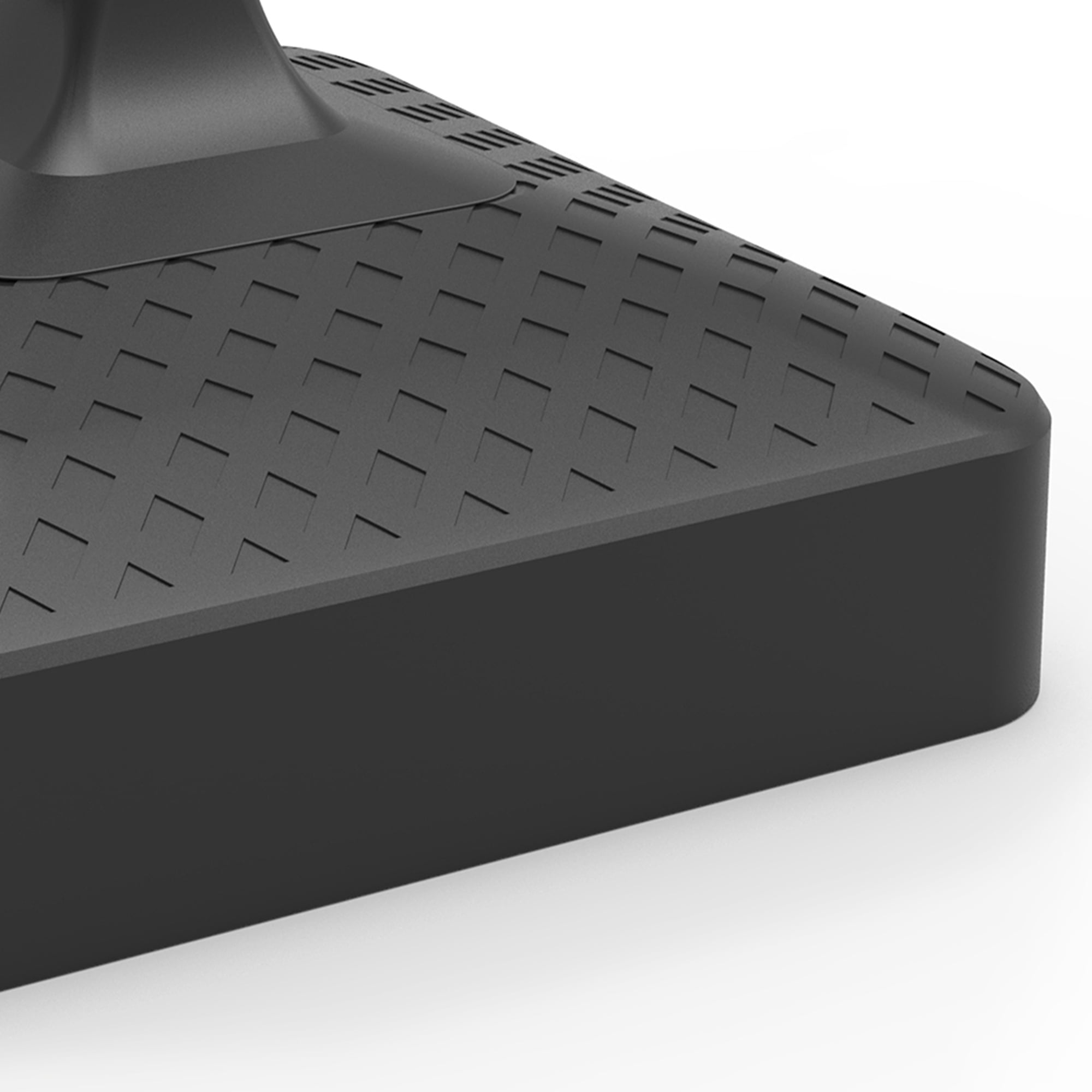 Tierra Verde 19.5" x 6.5" H Square Umbrella Base, Easy-Fill Weatherproof Stand, Black